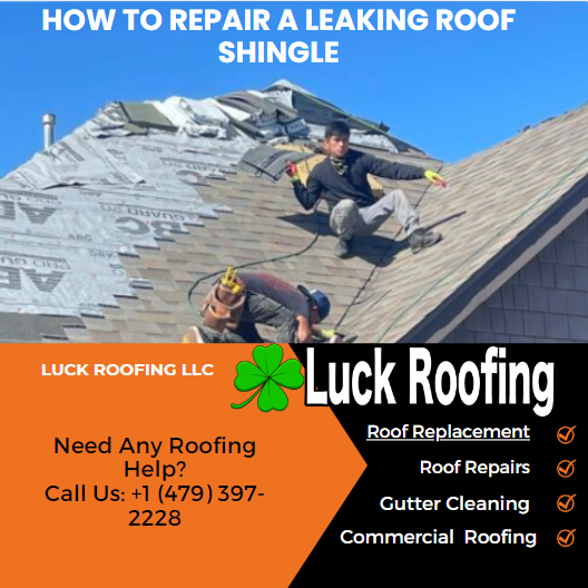 How to Repair a Leaking Roof Shingle