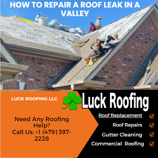 How to Repair a Roof Leak in a Valley