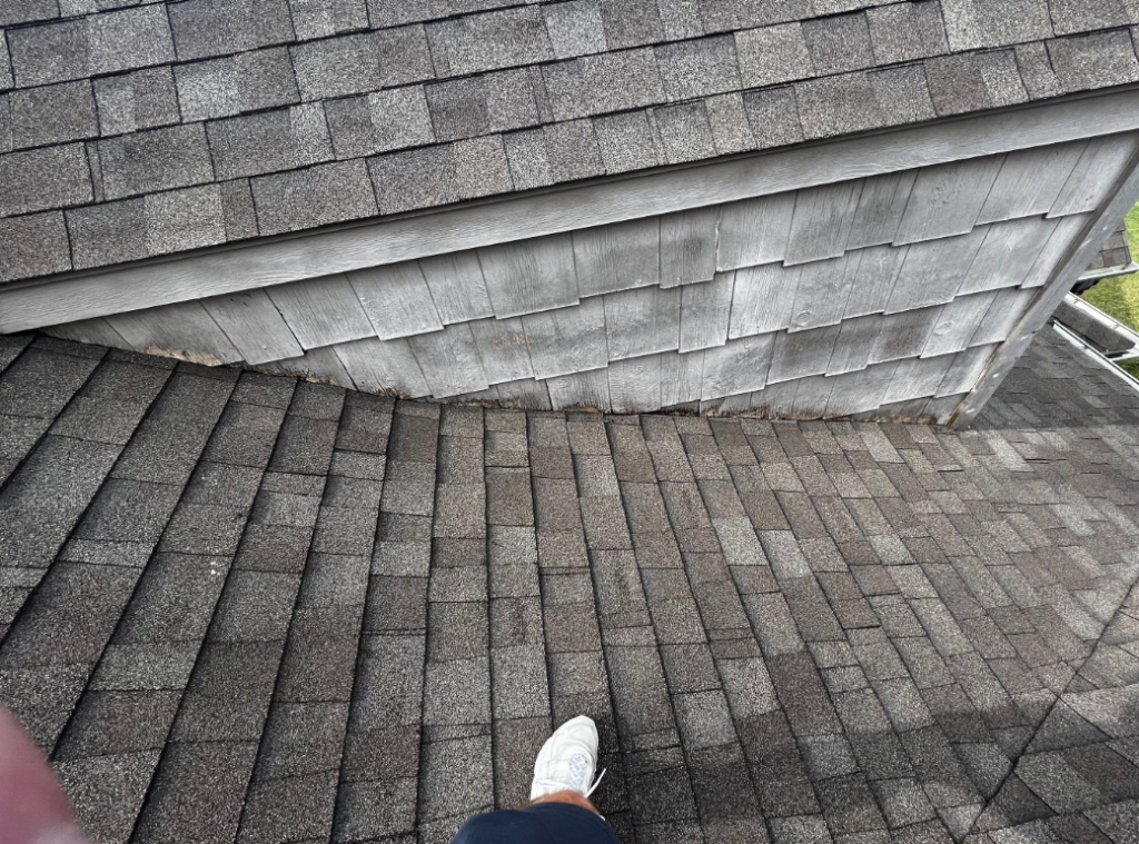 Hail Damage Shingle roof