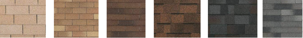 dura-seal shingle colors pictures