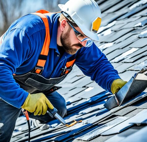 roofer working