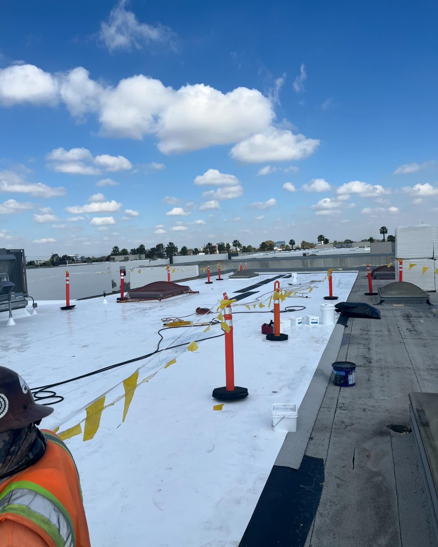 commercial roof restoration and repairs