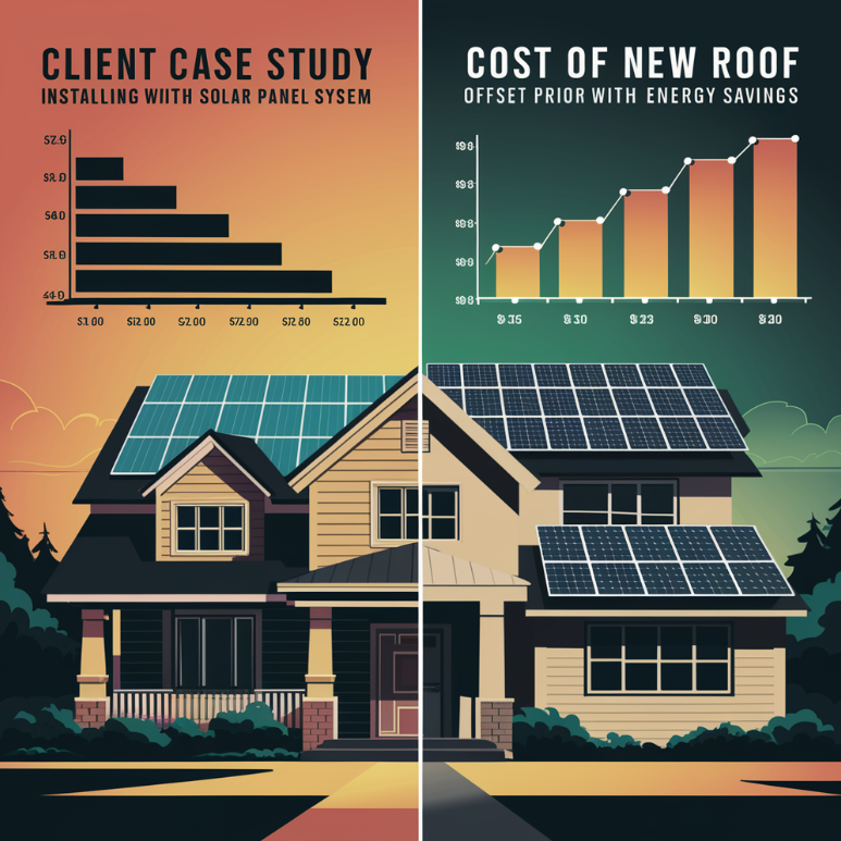 cost of new roof and solar savings